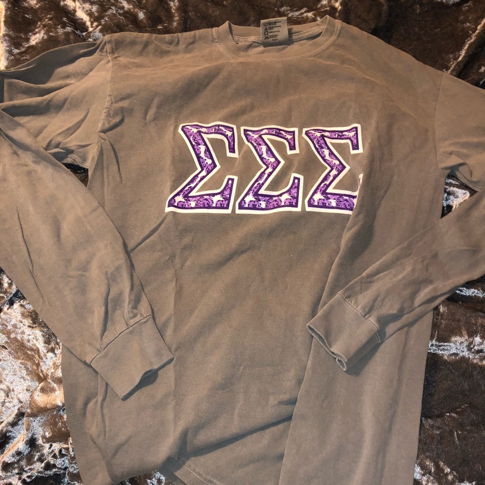 Tri Sigma Shirts (most comfort colors, all size m)